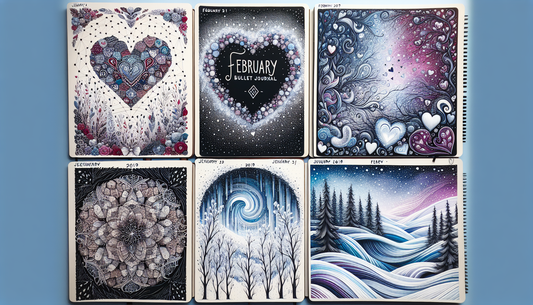 Top February Bullet Journal Inspiration: Creative Spreads & Ideas