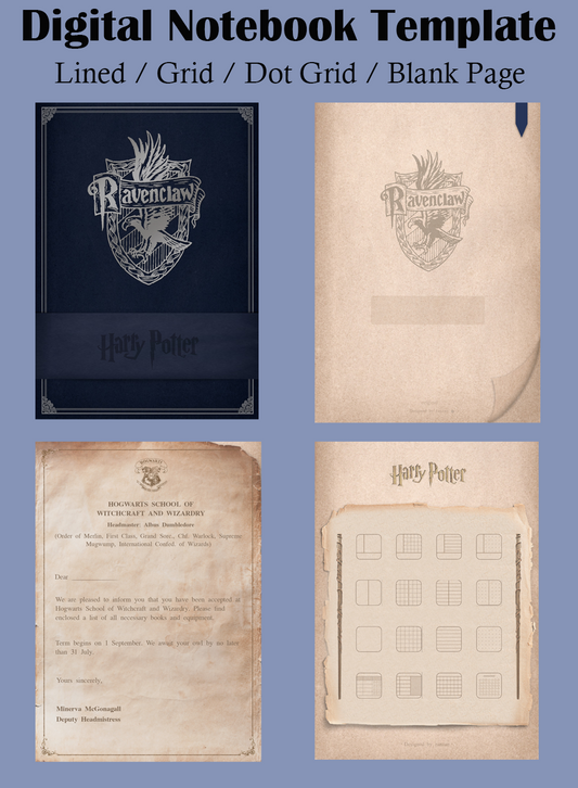 Optimizing Cognitive Performance: A Strategic Guide to the Ravenclaw-Themed Digital Planner